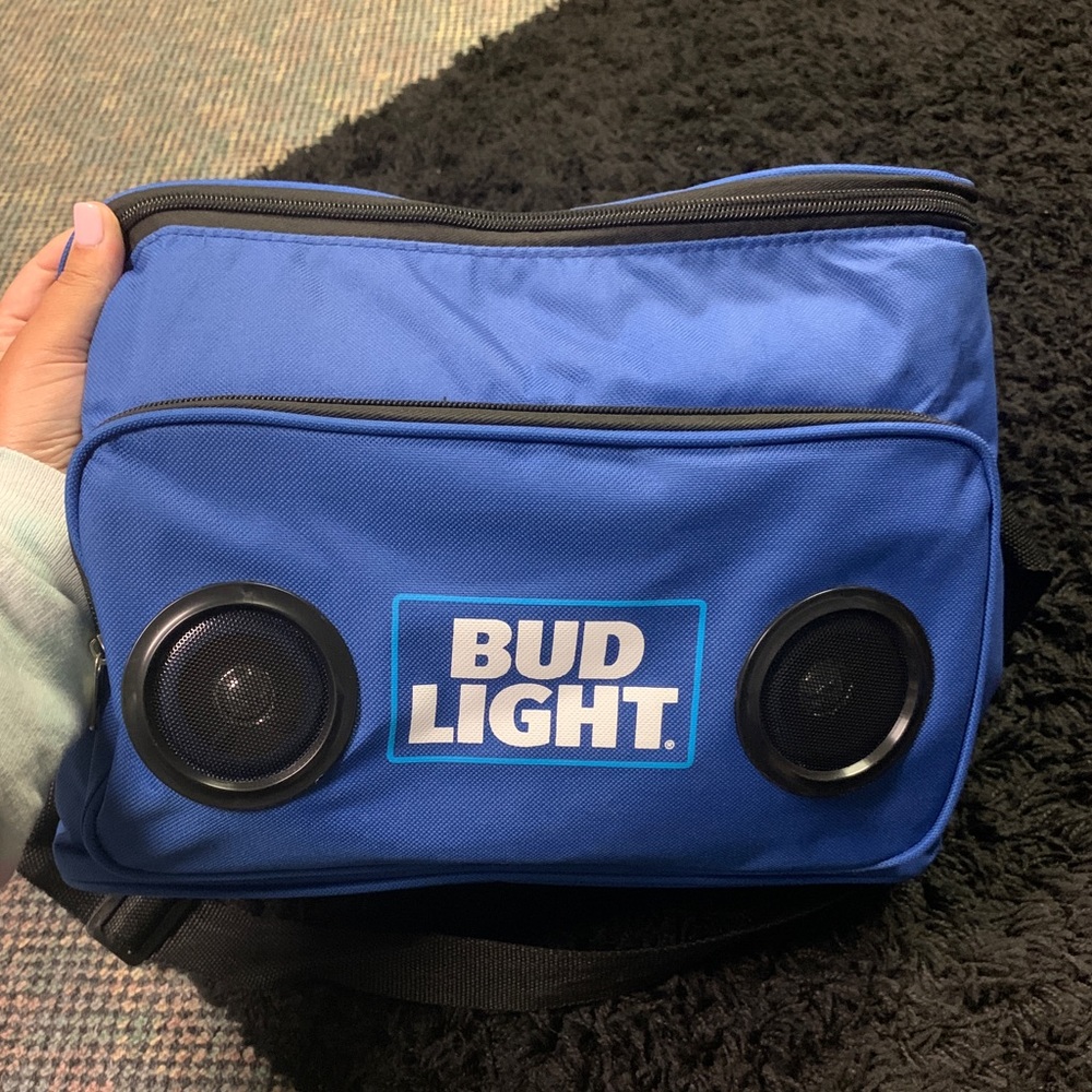BudLight Cooler with Bluetooth Speakers